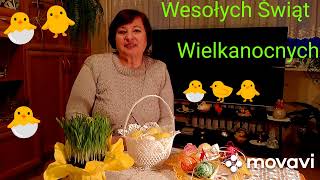 Mariazaprasza Życzenia świąteczne🐣🐥🐤🥰 Wiosenny spacer Zapraszam [upl. by Eeltrebor]