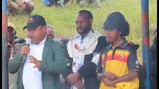 Hon Maina Pano a member of Kagua Erave appreciates people of 7 kona in Kagua Southern highlands [upl. by Noived853]