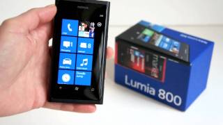 Nokia Lumia 800 review [upl. by Auqenwahs]