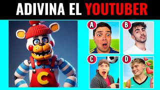 Adivina El YouTuber Versión Animatrónico de FNAF  QuizTrivia [upl. by Wanfried]