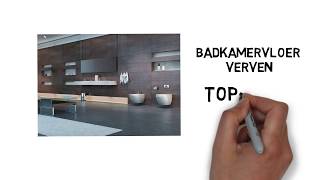 Badkamervloer Verven  Vloerverf Top3 Tips [upl. by Yekcir]