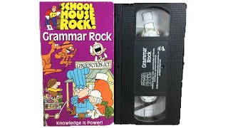 Schoolhouse Rock quotGrammar Rockquot VHS 1995 [upl. by Drofkcor]