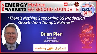 Daily Energy Markets  Mashreq 60  Second Soundbite [upl. by Ivar]