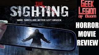 THE SIGHTING  2016 Adam Pitman  aka PAPER DOLLS Horror Movie Review [upl. by Illak]