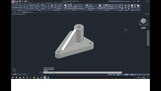 Realizzare un PEZZO MECCANICO 3D  proiezioni ortogonali su Autocad  Prof Paolo Mosca [upl. by Nyret]