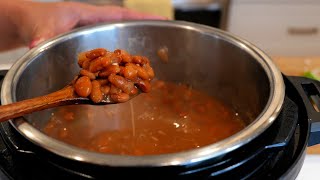 THE BEST EASY FRIJOLES DE LA OLLA IN AN INSTANT POT  MEXICAN BEANS RECIPE  Refried MEXICAN Beans [upl. by Zakarias]