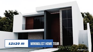 Inspiring tour of a minimalist home designed [upl. by Nolitta291]