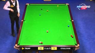 Ronnie OSullivan vs Judd Trump  WSC 2013 Semifinal Frame 2224 [upl. by Etnoval]