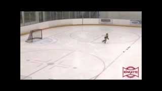 Ringette Ontario Skills Matrix Drills Video 11 Sweep Shot [upl. by Euqinu]