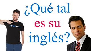 Analizando el inglés de Peña Nieto 2018 [upl. by Morrill]