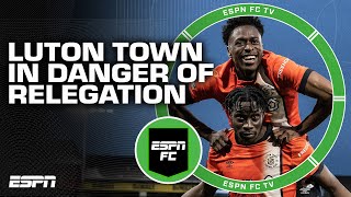 MISSED OPPORTUNITY for Luton Town 😬 Discussing Premier League relegation battle  ESPN FC [upl. by Ahsitram855]