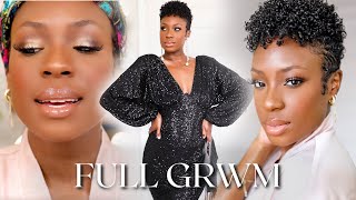 FULL GRWM Flawless Event Makeup  Hair  Dress  Fragrance [upl. by Dinesh119]