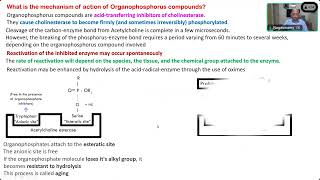 19 SEP 2024 ORGANOPHOSPHATE POISONING  PROF V NAGASWAMY  MIOT SESSION 18 [upl. by Mylor]