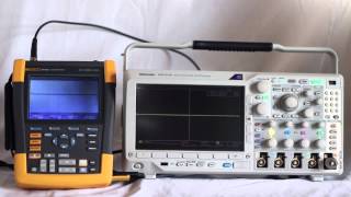 Using the Fluke 190502 Scopemeter [upl. by Oludoet]