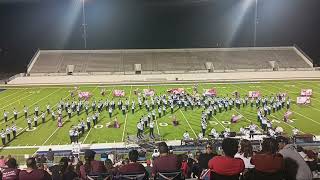 Deer Park High School Marching Band 2024 quotFrom Thorns To Rosesquot UIL Region 19 Marching Contest [upl. by Ahselrac719]