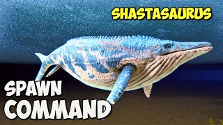 Shastasaurus ARK Survival Ascended Spawn COMMAND  How To Summon Shasta Code ASA [upl. by Blase]