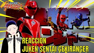 😎VTUBER REACIÓN HISTORIA DE LOS JUKEN SENTAI GEKIRANGER🐯 [upl. by Jovita244]