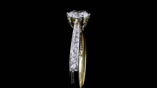 Seraphine diamond ring on carathyscom carathys labgrowndiamondring diamondjewellery diamond [upl. by Alroy371]