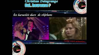 Karaoke Manson amp Delagrange  Les larmes aux yeux [upl. by Izabel]