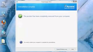 How to Uninstall Acronis True Image 2013 v16 [upl. by Natye]