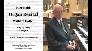 Organ Recital by Dr Bill Haller  St Thomas à Becket [upl. by Leibman515]