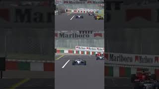 Montoya vs Schumacher – Intense Battle at Suzuka GP F1 2001 [upl. by Ellekcir]