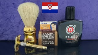 42💈 After shave und Rasierseife aus Kroatien [upl. by Ahsauqram]