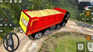 Material Transport Truck driving  off road game play [upl. by Parik]