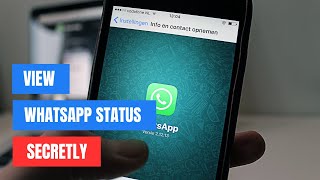 How to View a WhatsApp Status Without Them Knowing [upl. by Essined]