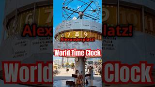 5 Facts About the World Time Clock in Berlin WorldTimeClock worldclock timezone worldtimer [upl. by Anelrihs]