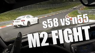 Nürburgring M2 Fight amp Drifts [upl. by Ruffi930]