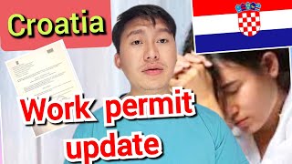 croatia work permit time update 2024  Croatia new update 2024  croatia vlog  about croatia [upl. by Anik]