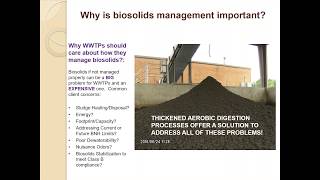 Thickened Aerobic Digestion Process  Webinar  Siewert Equipment with Ovivo [upl. by Clyde210]