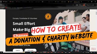 How To CREATE A CHARITY  DONATION WEBSITE WITH PHP amp Laravel [upl. by Luana238]