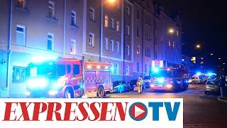 Explosion vid lägenhet i centrala Norrköping [upl. by Otrebmal715]