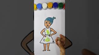 Sparkle Up Your Arts with GLITTERY Dress Paint Ideas art artandcraft shorts [upl. by Augie605]