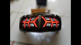 Lampu rem yamaha Nmax Model lamborghini led running Wanto Autolights [upl. by Enaenaj774]