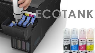 ECOTANK TUTORIALGUIDA UNBOXING E TEST DI STAMPA  EPSON ET2811 [upl. by Devine]