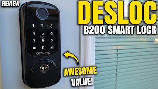 This Smart Lock is TOO GOOD For It’s Price  DESLOC B200 Fingerprint Smart Lock Review [upl. by Chin]