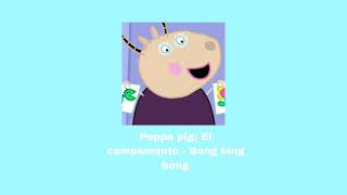 Peppa pig Canción del bong bing bong letra en la descripción [upl. by Fernanda]