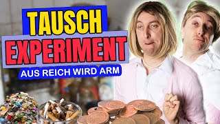 Tauschexperiment  Aus Reich wird Arm mit Susanne und Wolfgang Nörgel 😷💰💳 [upl. by Neeven]