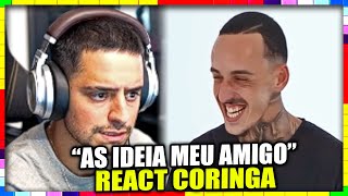 CORINGA REAGINDO A CONHECENDO UM EX PRESO by canal foco 😎 [upl. by Anayik]