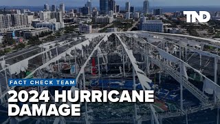 How does damage from 2024s hurricanes compare to averages [upl. by Netsyrc]