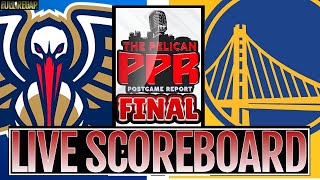 Pelicans vs Warriors LIVE Scoreboard 🏀 [upl. by Olodort949]