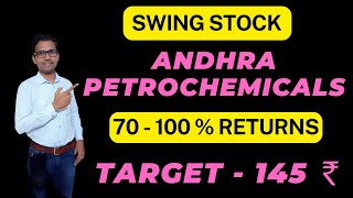 Swing Trading Stocks Andhra Petrochemicals  Breakout Stocks swingtrading [upl. by Dolorita]