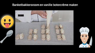 Banketbakkersroom en roomboter crème maken [upl. by Oak784]