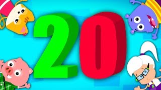 Numbers Song 1 To 20  Learn Numbers  Baby Songs  Nursery Rhymes [upl. by Eneryt]