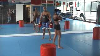 Another pads training Ilonka Elmont and Lucien Carbin part 1 [upl. by Johny418]