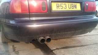 Audi A8 D2 28 V6 Sound exhaust WM Sport [upl. by Homerus]