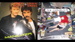 Mandelier  Hall amp Oates vs Sia Mashup [upl. by Lemmor]